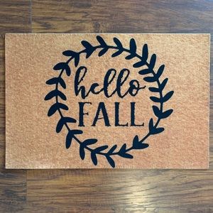 HELLO FALL doormat